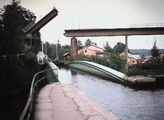 Verkehrswegekreuz bei Håverud