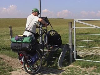 Über die Tiergatter vor Cuxhaven