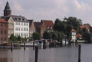 Der Hafen von Glückstadt