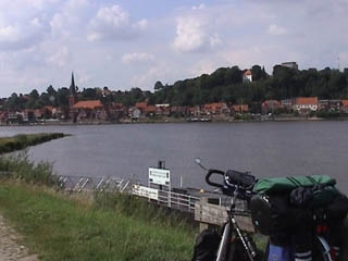 Blick auf Lauenburg