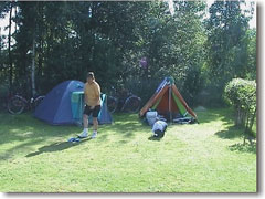 Auf dem Campingplatz Spadener See